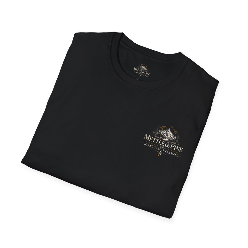 Turkey Hunting with Standard Logo on Front T-Shirt– Legends Walk Home