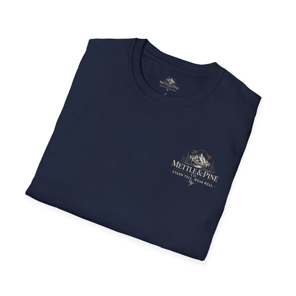 Turkey Hunting with Standard Logo on Front T-Shirt– Legends Walk Home