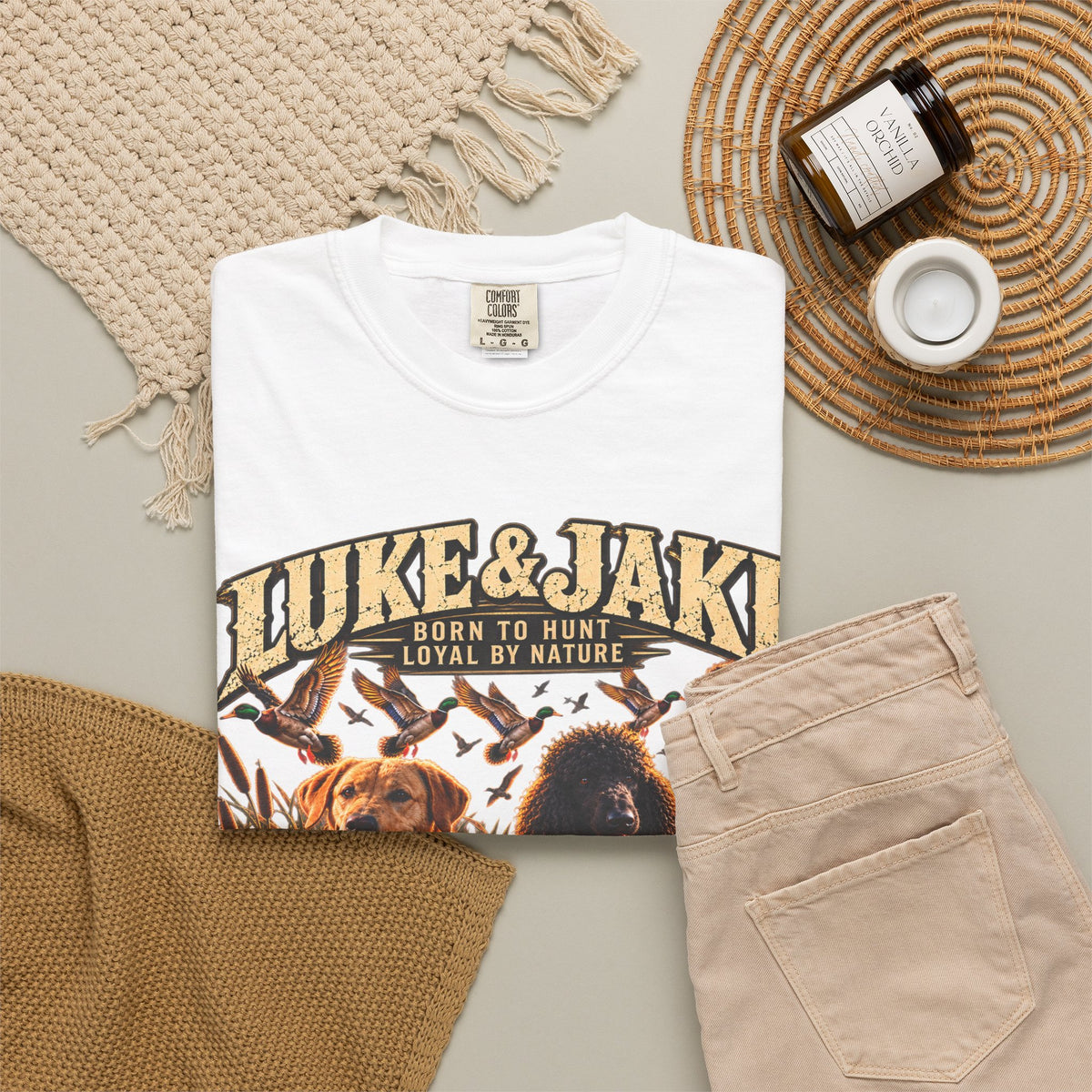Luke & Jack Born to Hunt Loyal by Nature T-Shirt