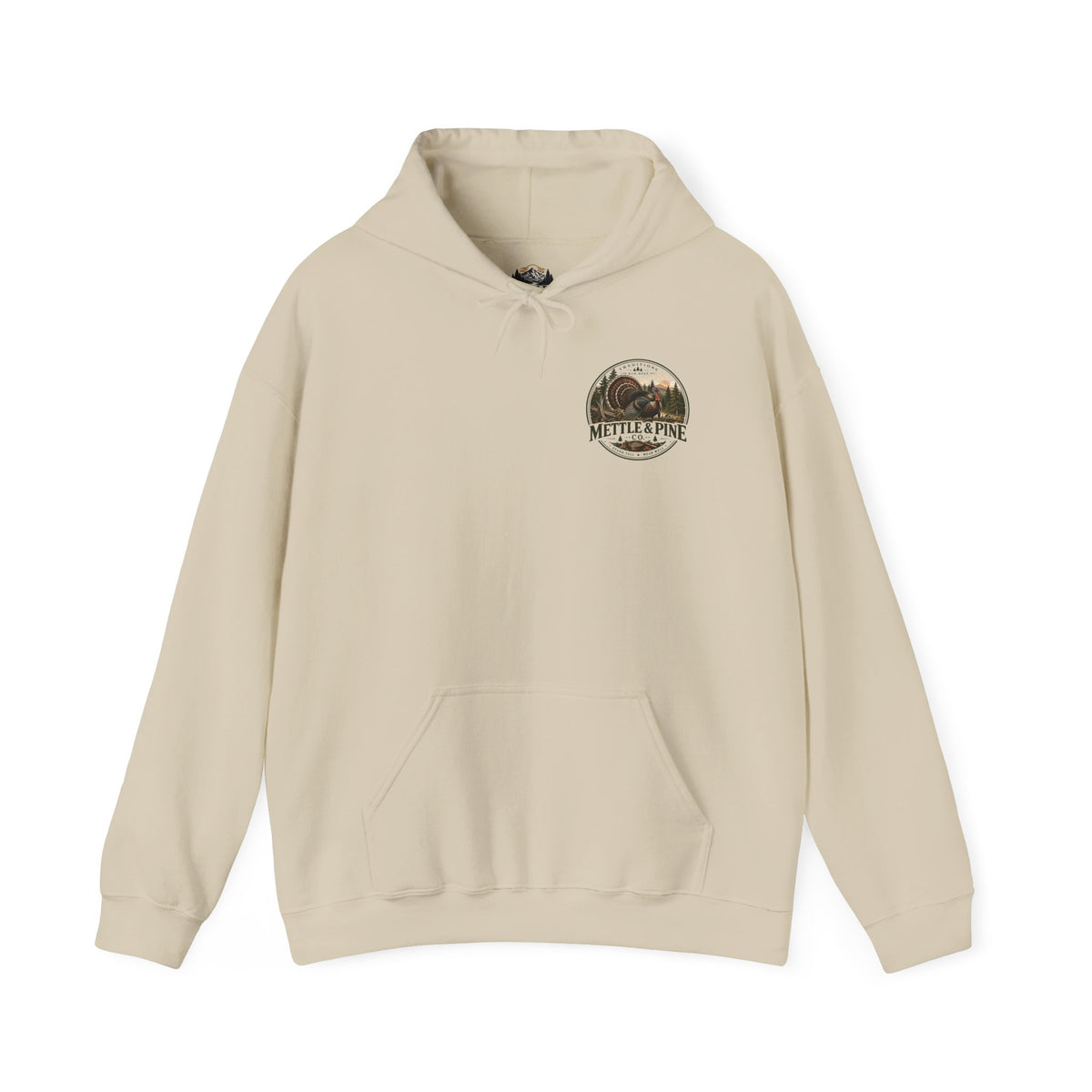 Turkey Hunting with Turkey Logo on Front Hoodie– Legends Walk Home