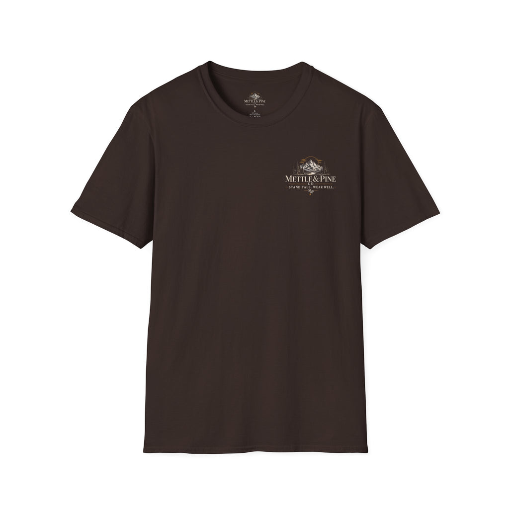 Turkey Hunting with Standard Logo on Front T-Shirt– Legends Walk Home