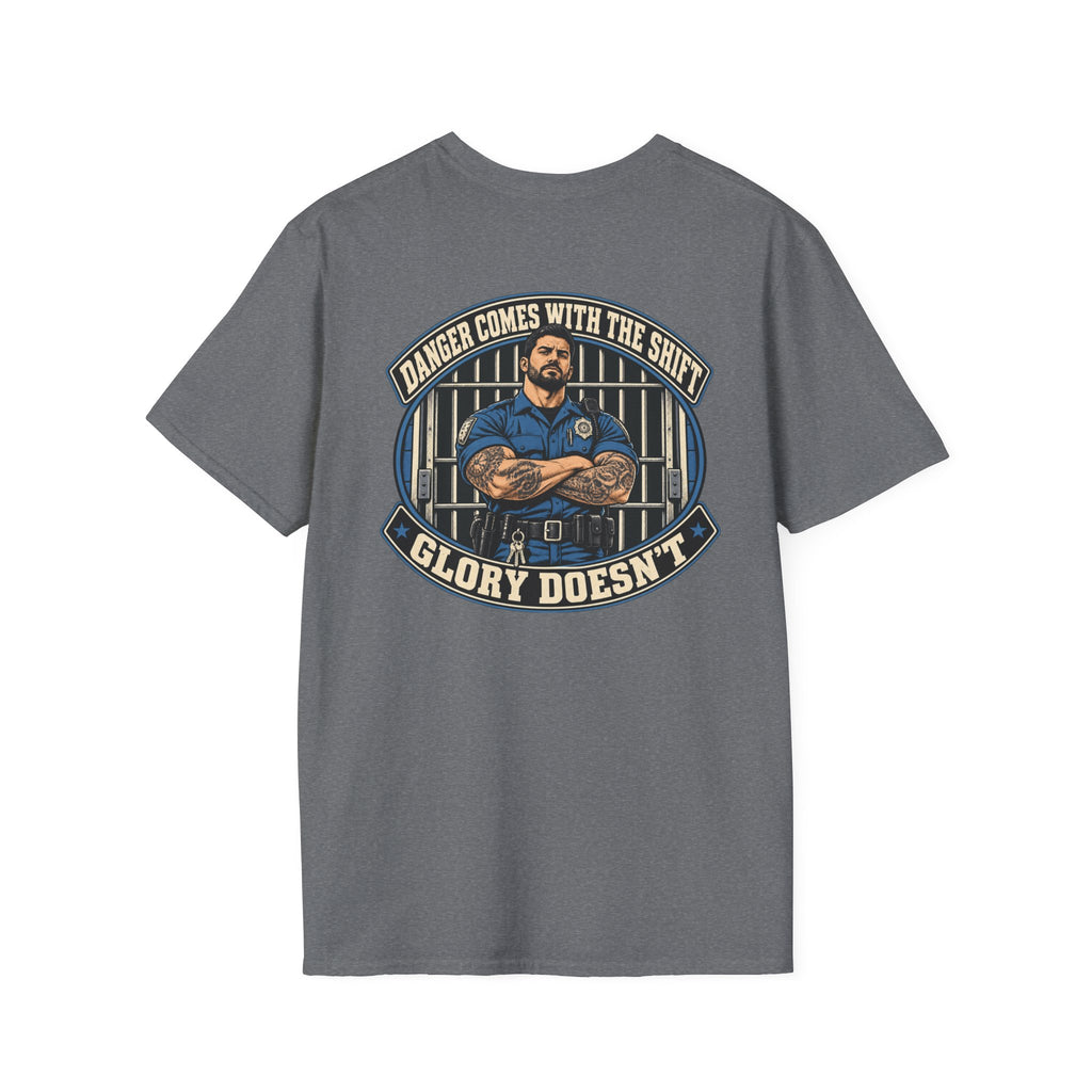 Alabama Department of Corrections T-Shirt - Danger comes with the shift
