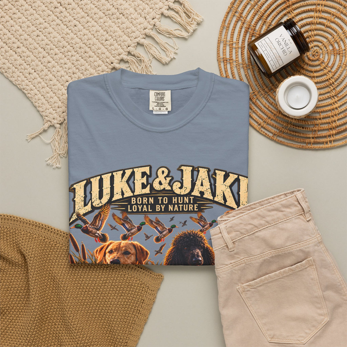 Luke & Jack Born to Hunt Loyal by Nature T-Shirt
