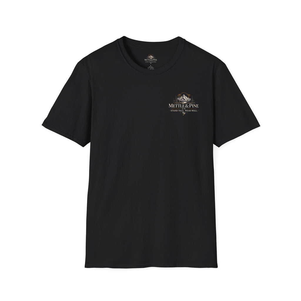Turkey Hunting with Standard Logo on Front T-Shirt– Legends Walk Home