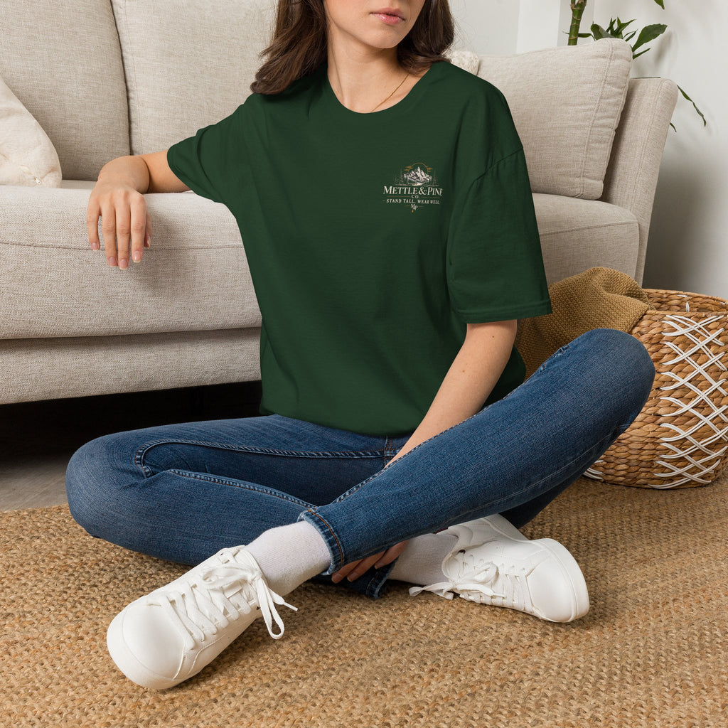 Turkey Hunting with Standard Logo on Front T-Shirt– Legends Walk Home