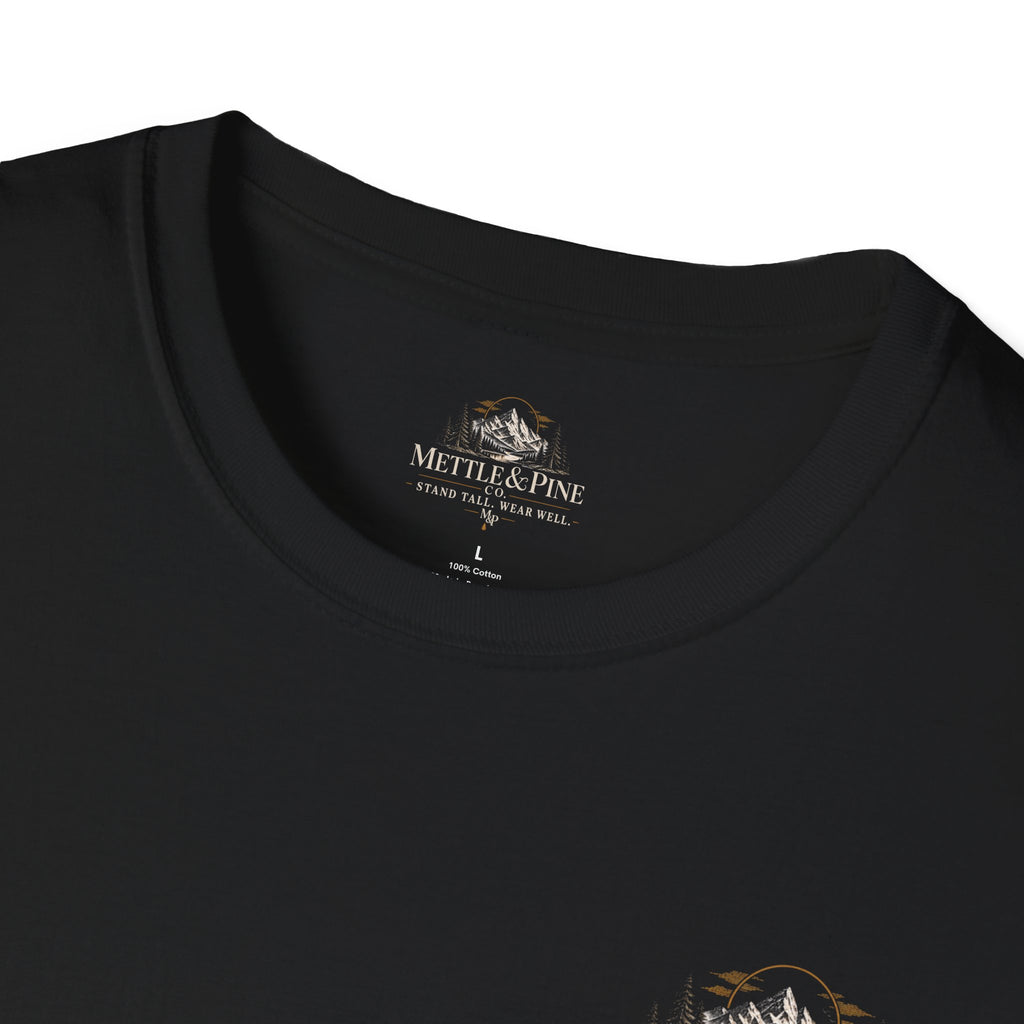 Turkey Hunting with Standard Logo on Front T-Shirt– Legends Walk Home