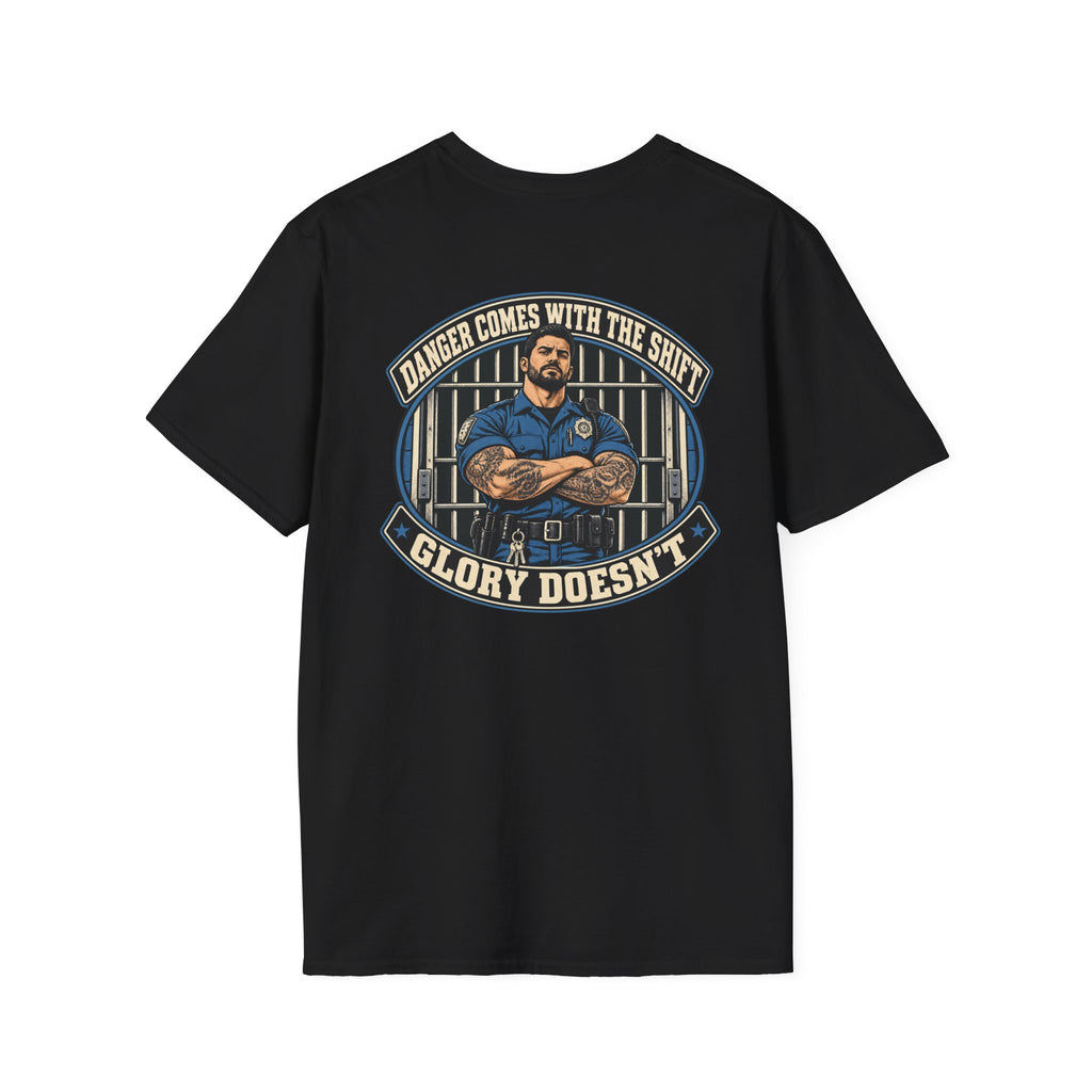 Alabama Department of Corrections T-Shirt - Danger comes with the shift