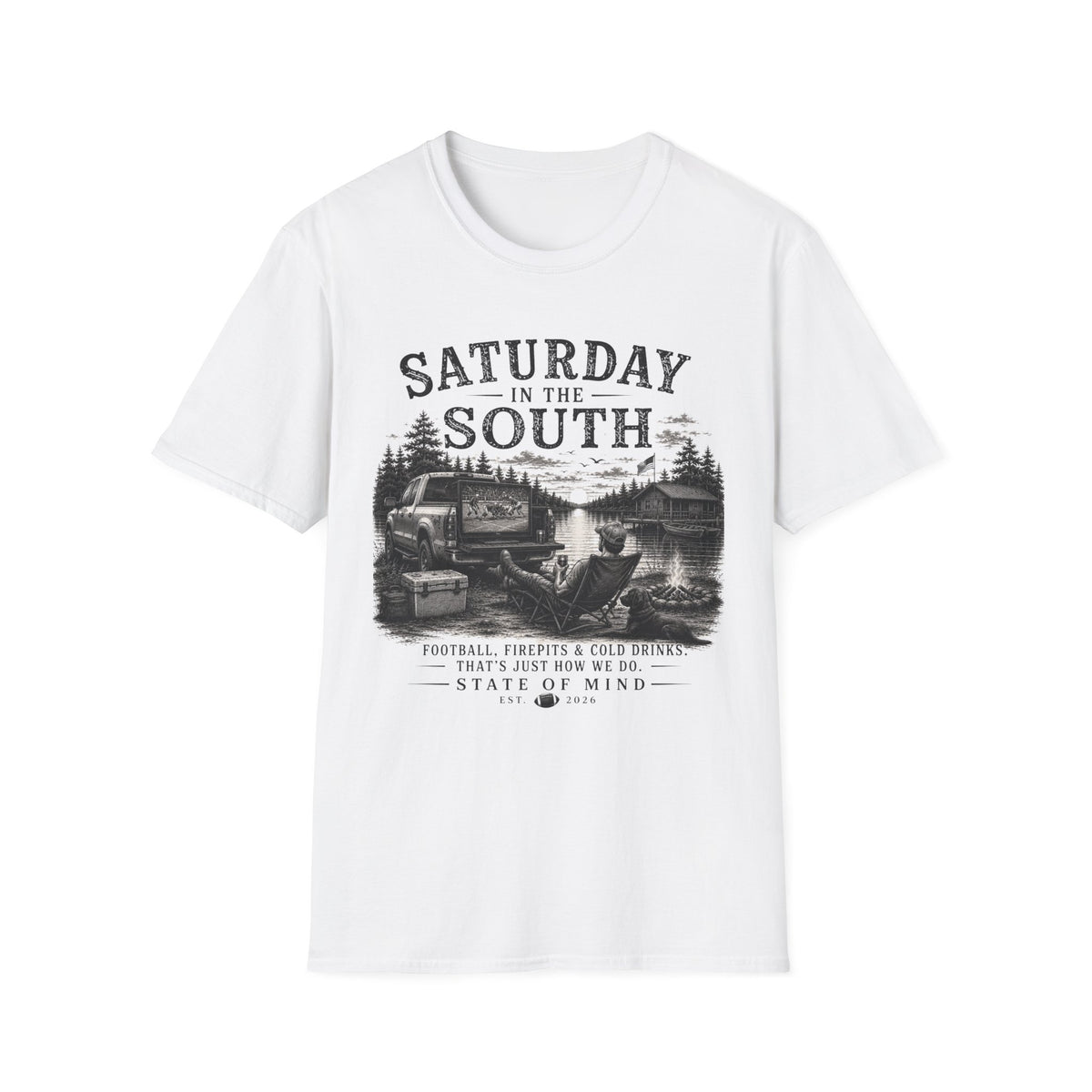 Saturday in the south football T-Shirt