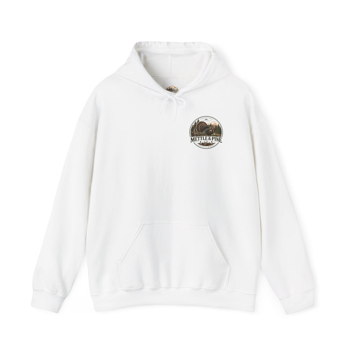 Turkey Hunting with Turkey Logo on Front Hoodie– Legends Walk Home