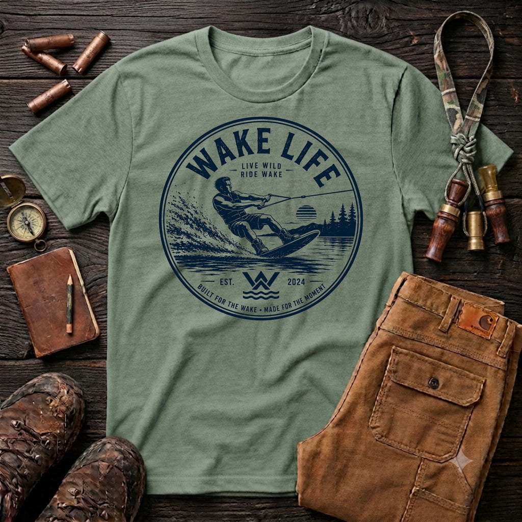 Wake Life Vintage T-Shirt