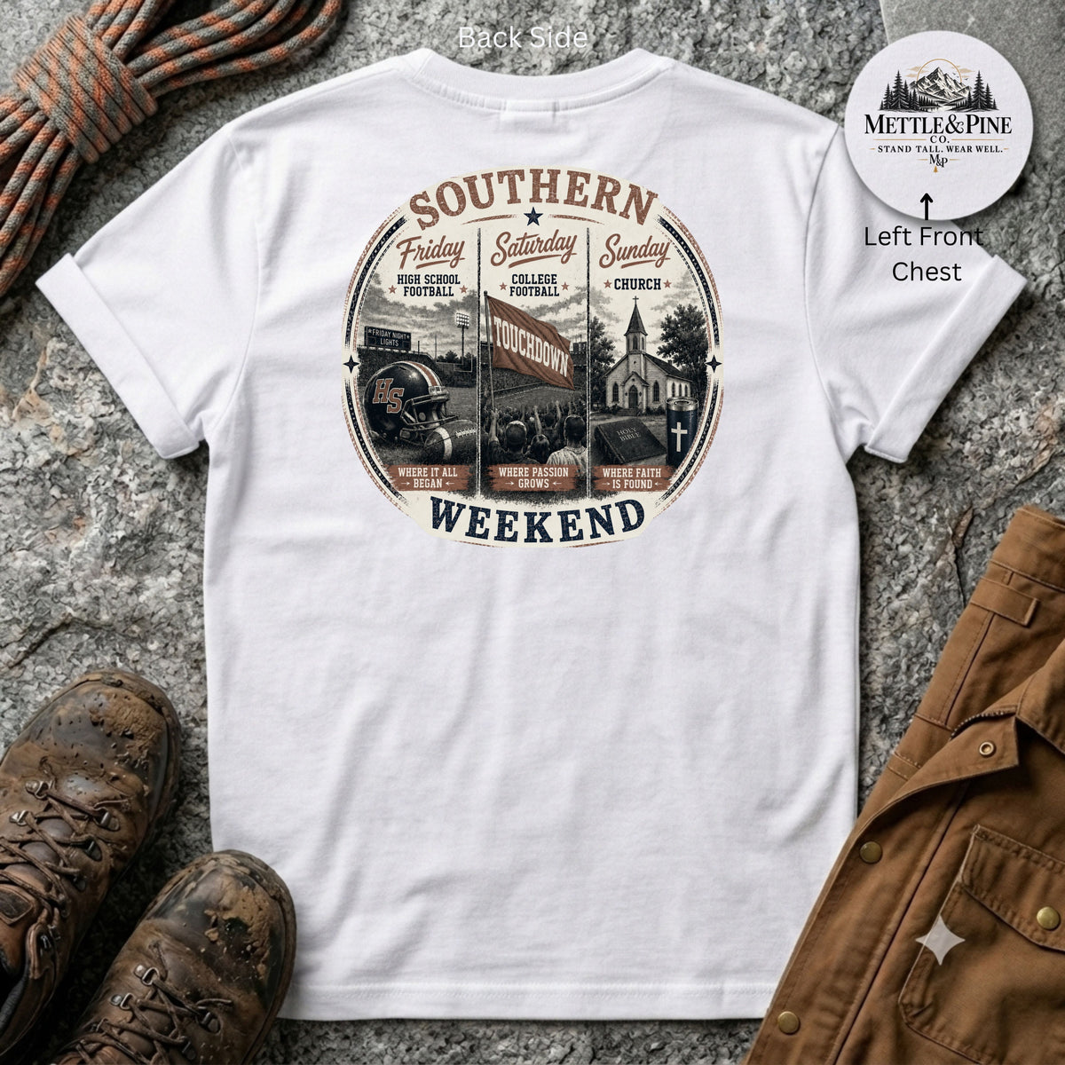 Southern Weekend Vintage F/B T-Shirt