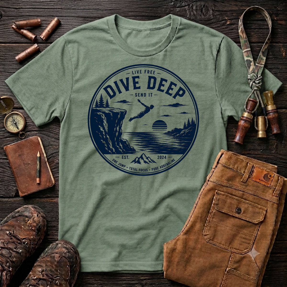 Deep Dive Vintage T-Shirt
