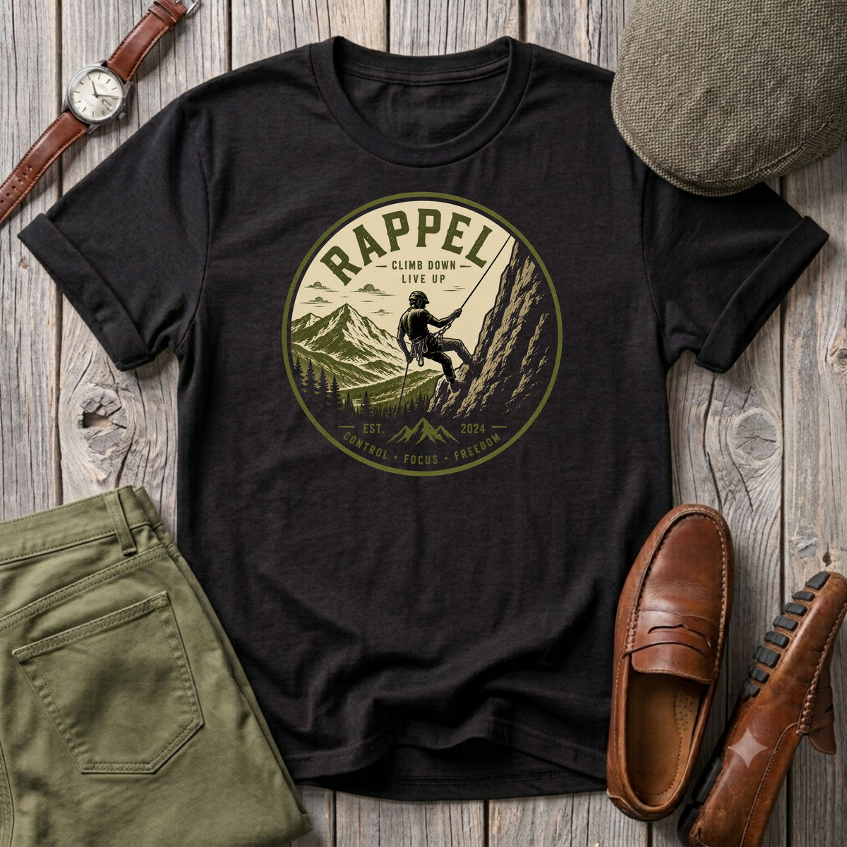 Rapple Climb Repelling T-Shirt