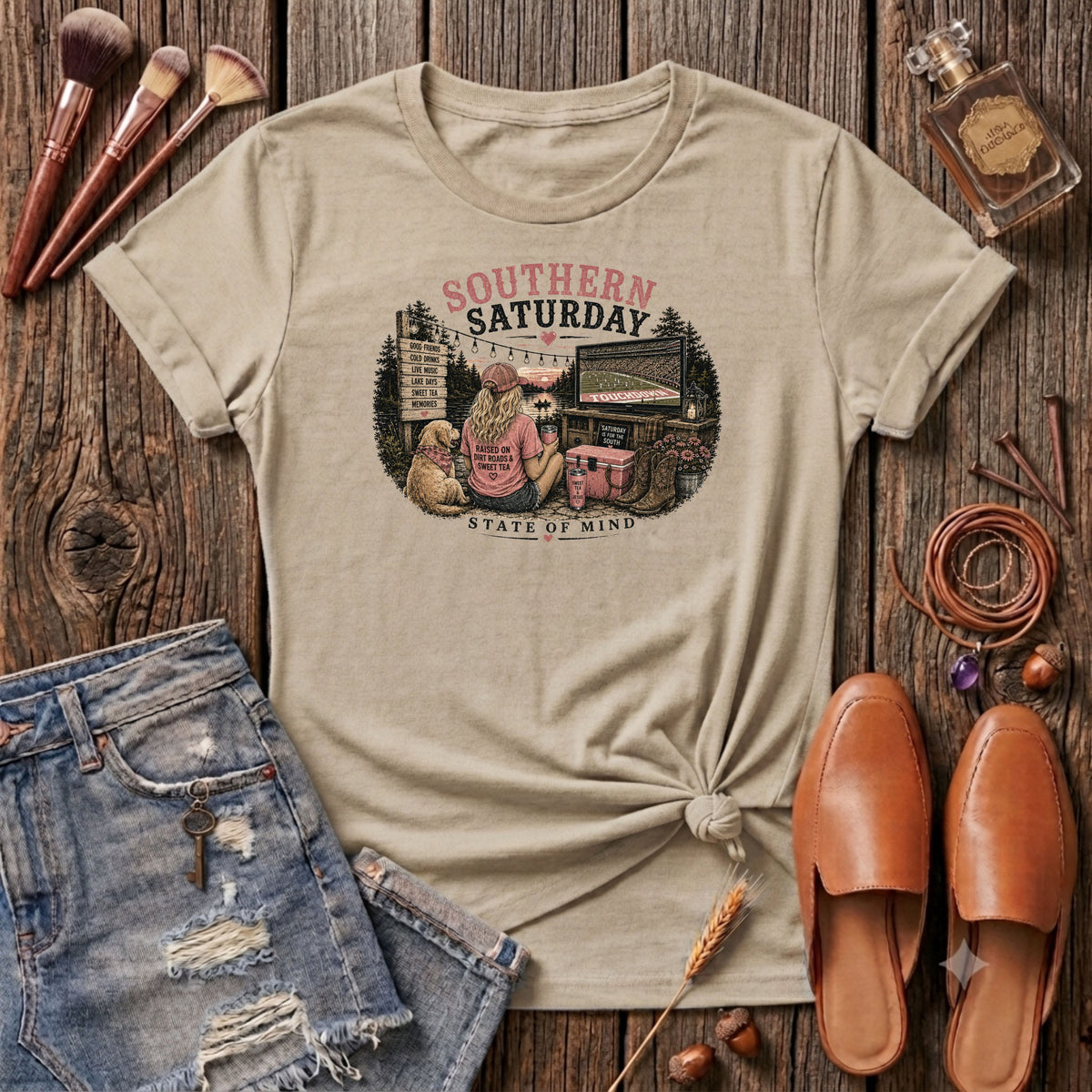 Southern Saturday Touchdown T-Shirt