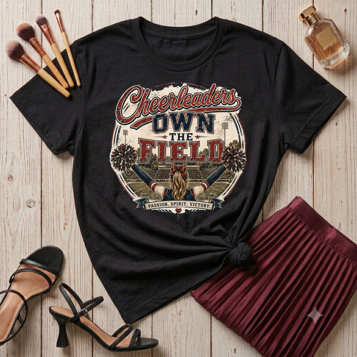 Cheerleaders Own The Field T-Shirt