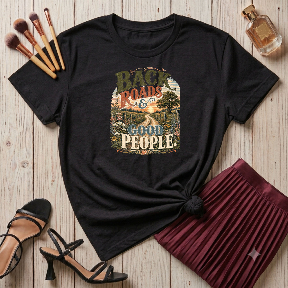 Back Roads and Good People T-Shirt