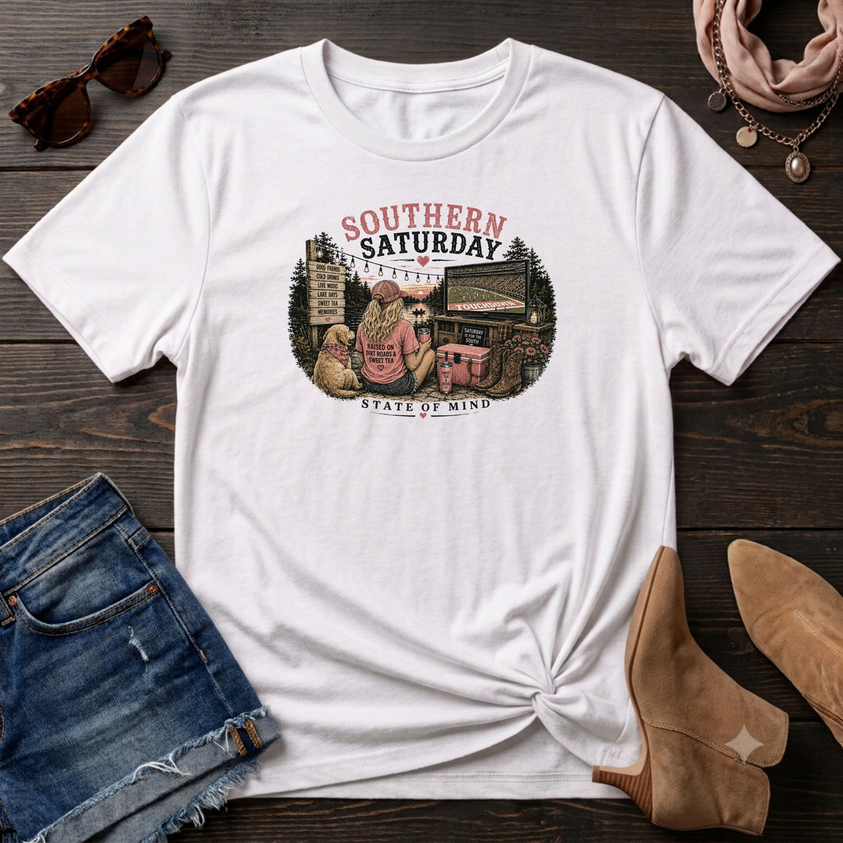 Southern Saturday Touchdown T-Shirt