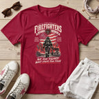Firefighters_ Courage Through the Flames T-Shirt