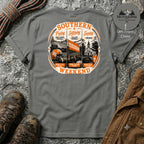 Southern Weekend Orange & White F/B T-Shirt