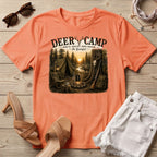 Deer Camp Rifle Print T-Shirt