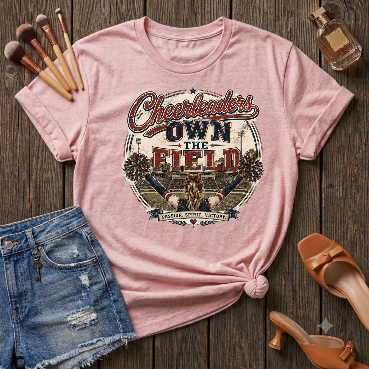 Cheerleaders Own The Field T-Shirt