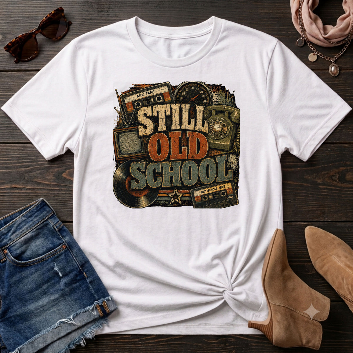 Still Old School T-Shirt