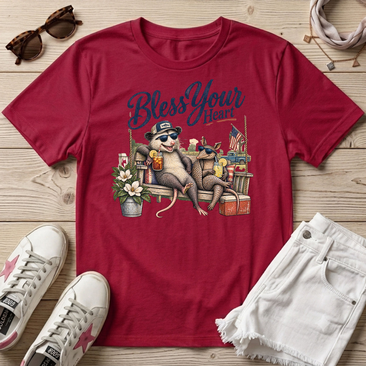 Bless Your Heart Porch Pals T-Shirt