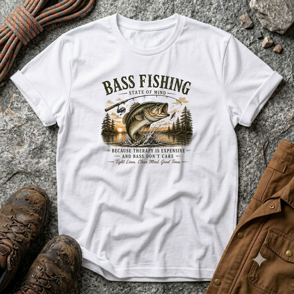 Bass Fishing Color T-Shirt