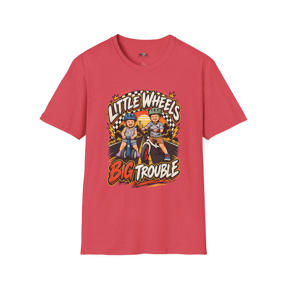 Little Wheels Big Trouble T-Shirt