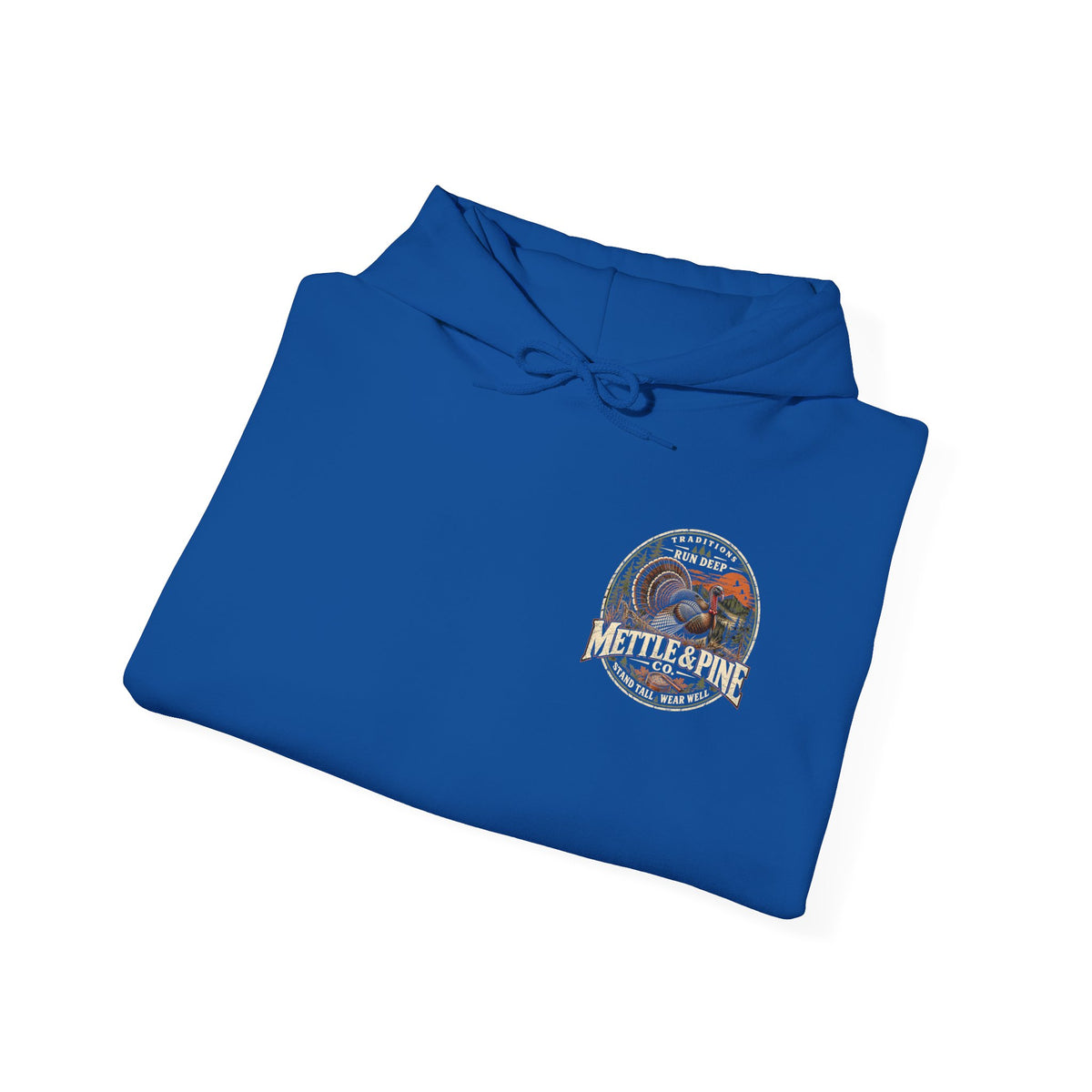Turkey Hunting with Turkey Logo on Front Hoodie– Legends Walk Home