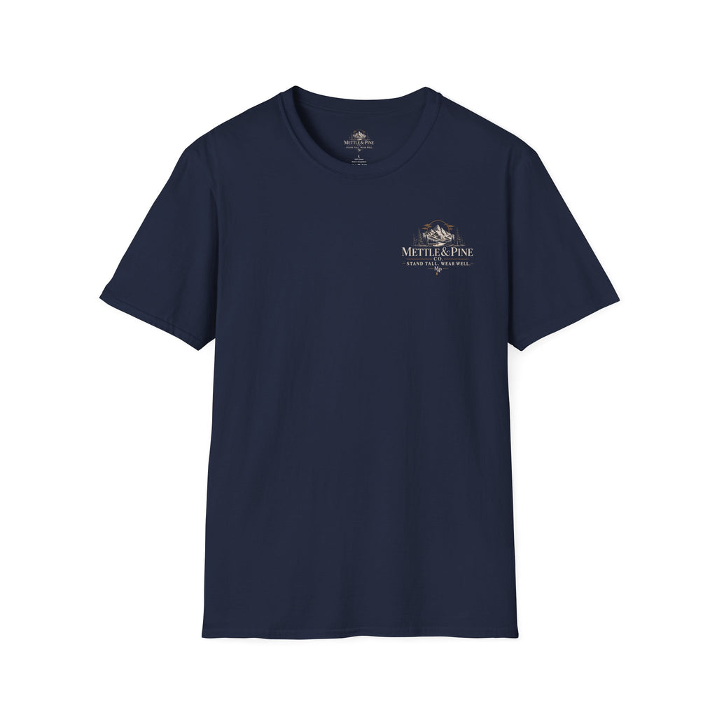 Turkey Hunting with Standard Logo on Front T-Shirt– Legends Walk Home