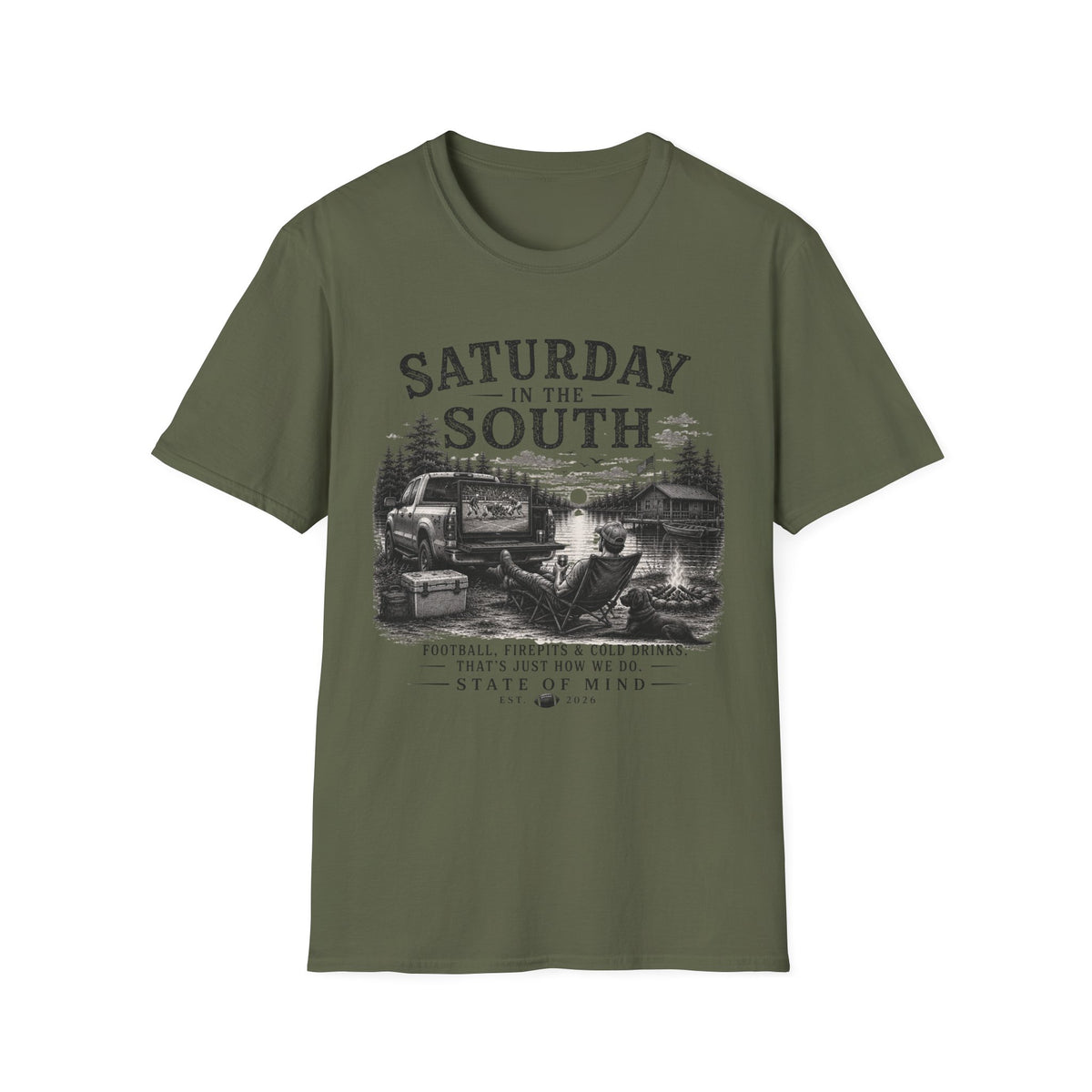 Saturday in the south football T-Shirt