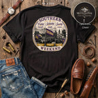 Southern Weekend Gold & Purple F/B T-Shirt