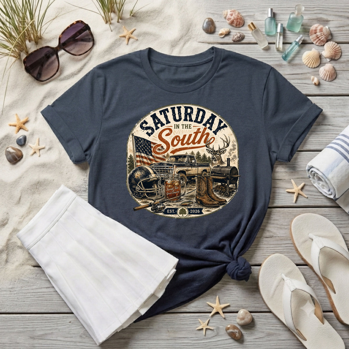 Saturday in the South vintage T-Shirt