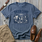 Deer Camp Navy Print T-Shirt