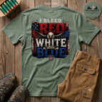 I bleed Red White & Blue F/B T-Shirt
