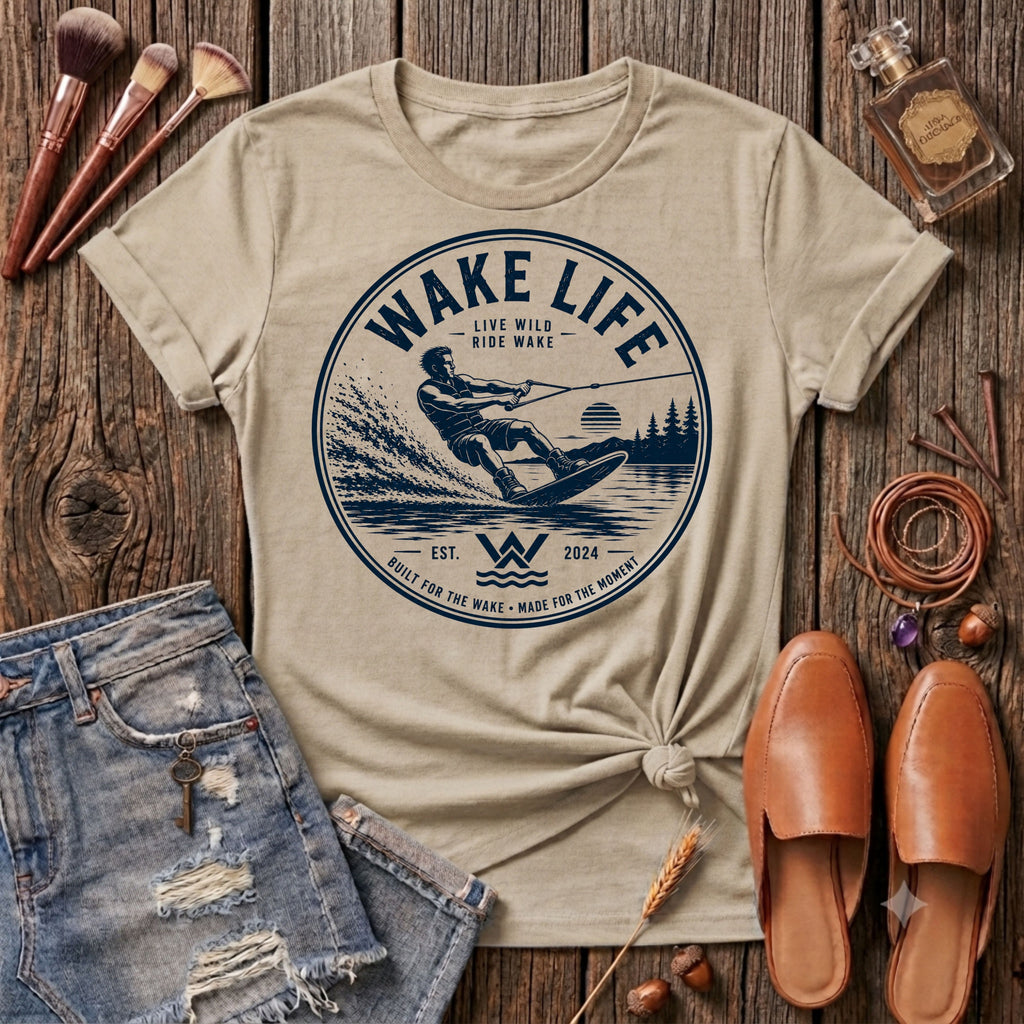 Wake Life Vintage T-Shirt