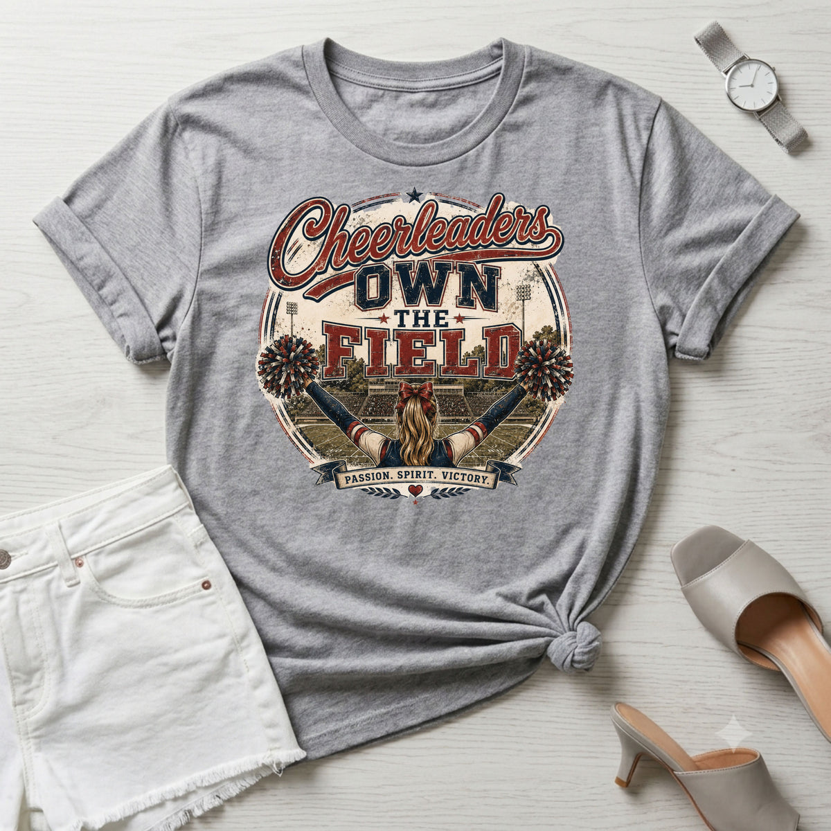 Cheerleaders Own The Field T-Shirt