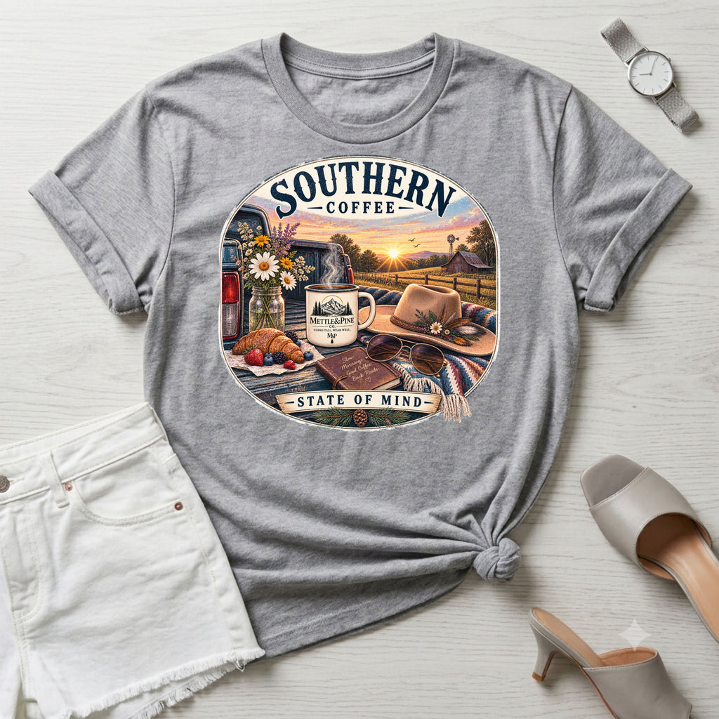 Southern Coffee Hers T-Shirt