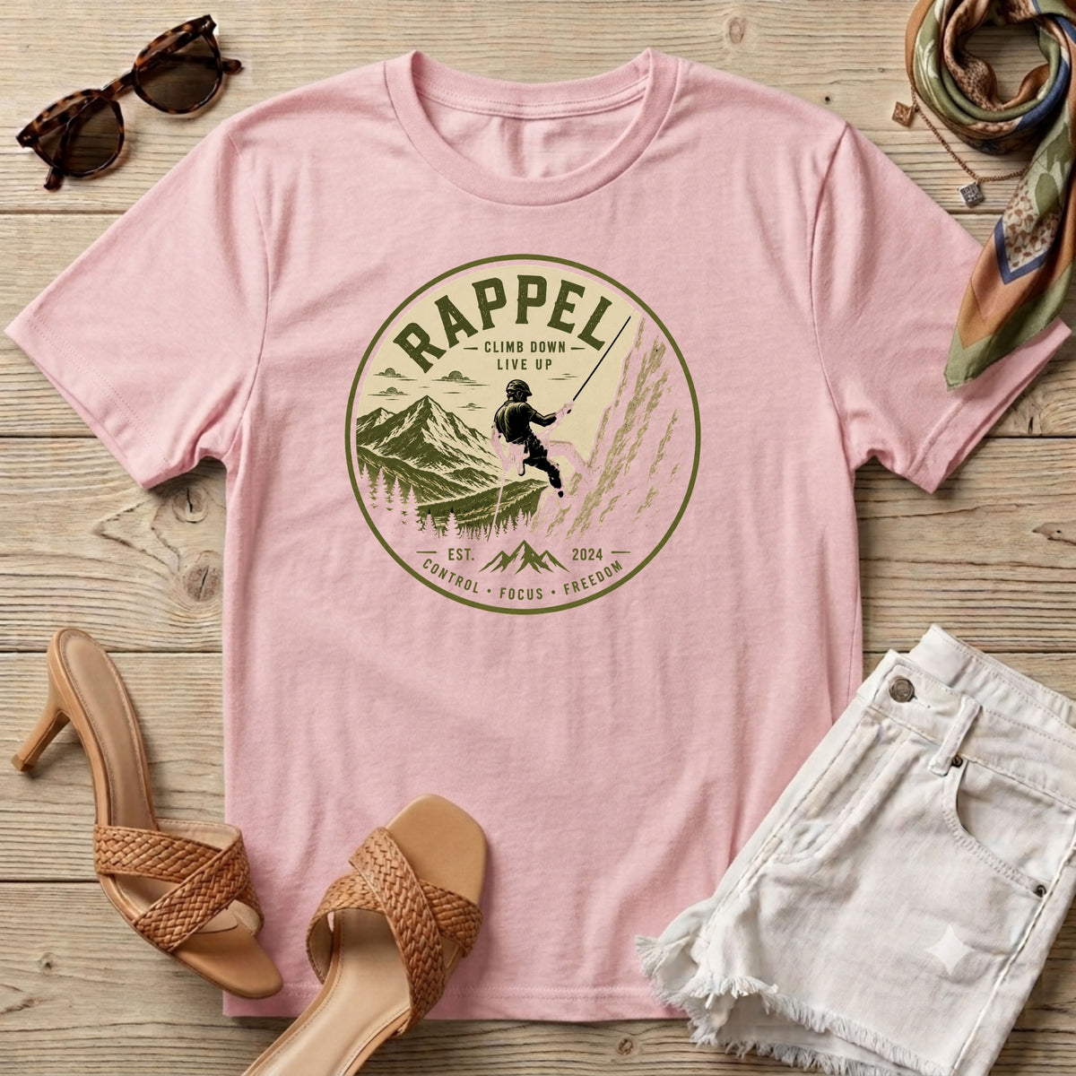 Rapple Climb Repelling T-Shirt