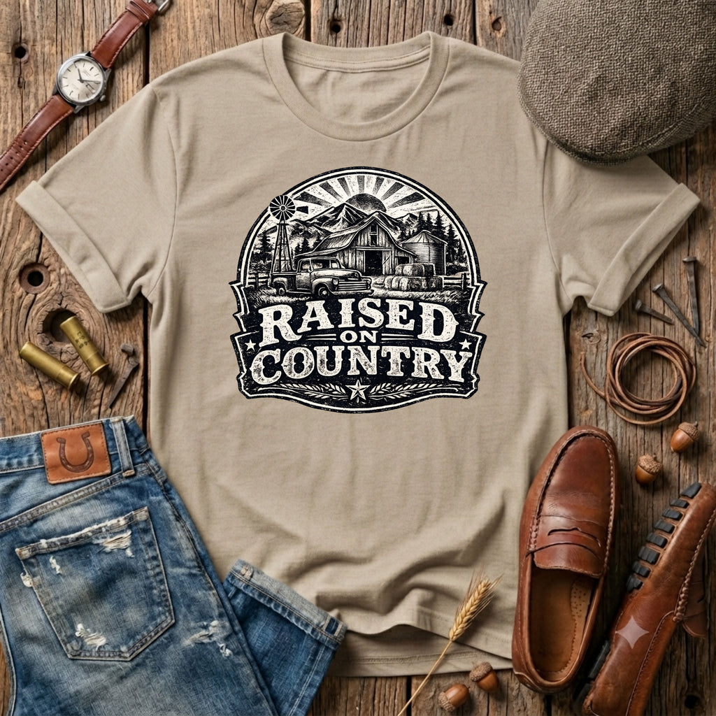Raised on country T-Shirt