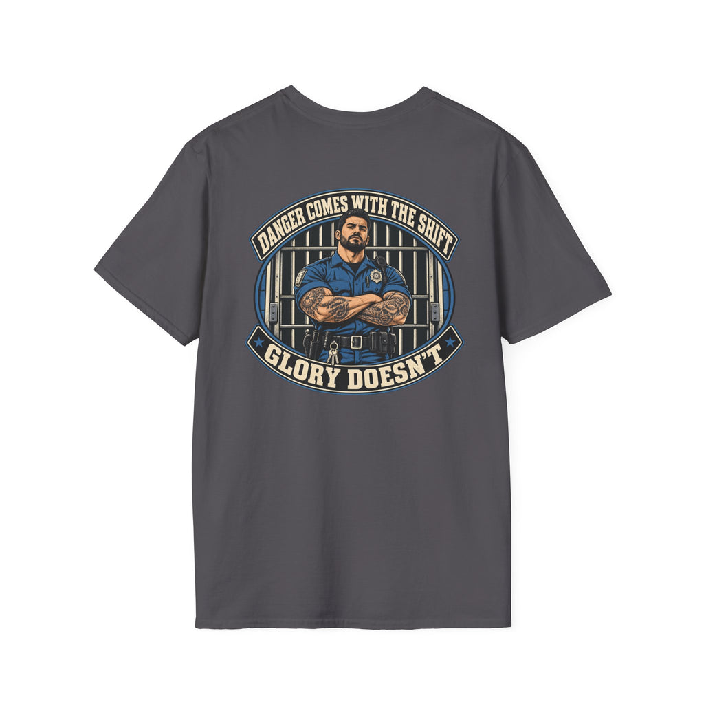 Alabama Department of Corrections T-Shirt - Danger comes with the shift