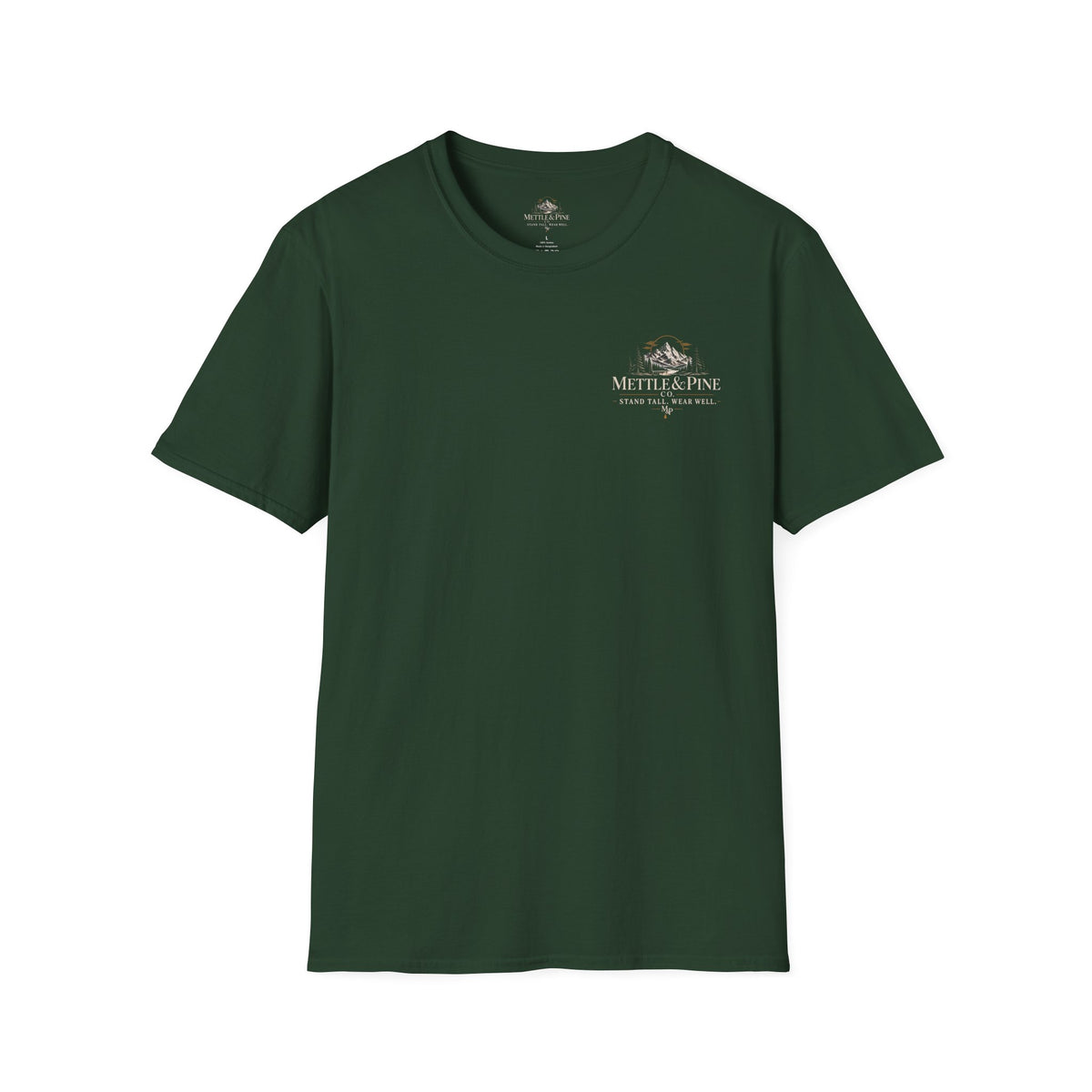 Turkey Hunting with Standard Logo on Front T-Shirt– Legends Walk Home