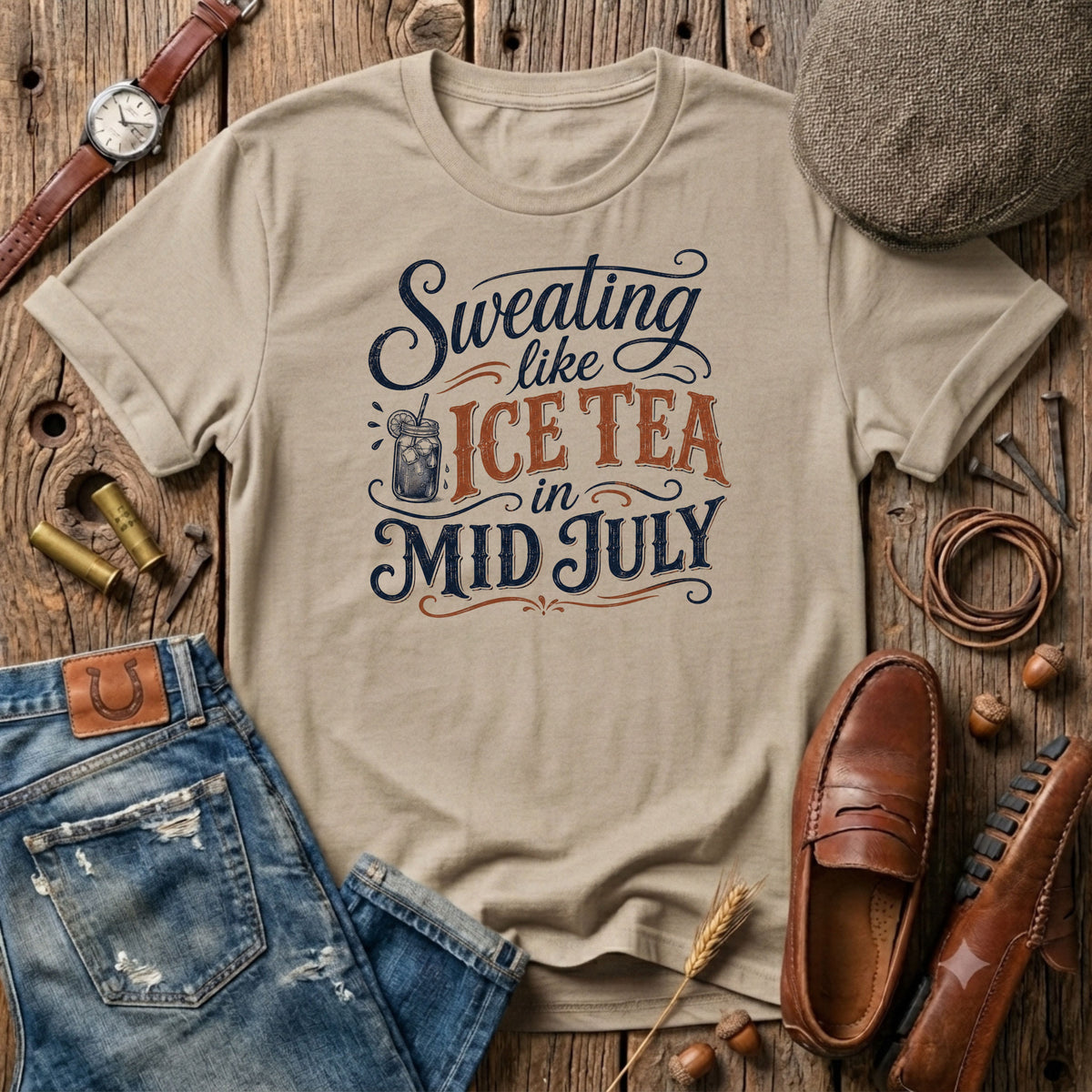 Sweating like Ice Tea in Mid July T-Shirt