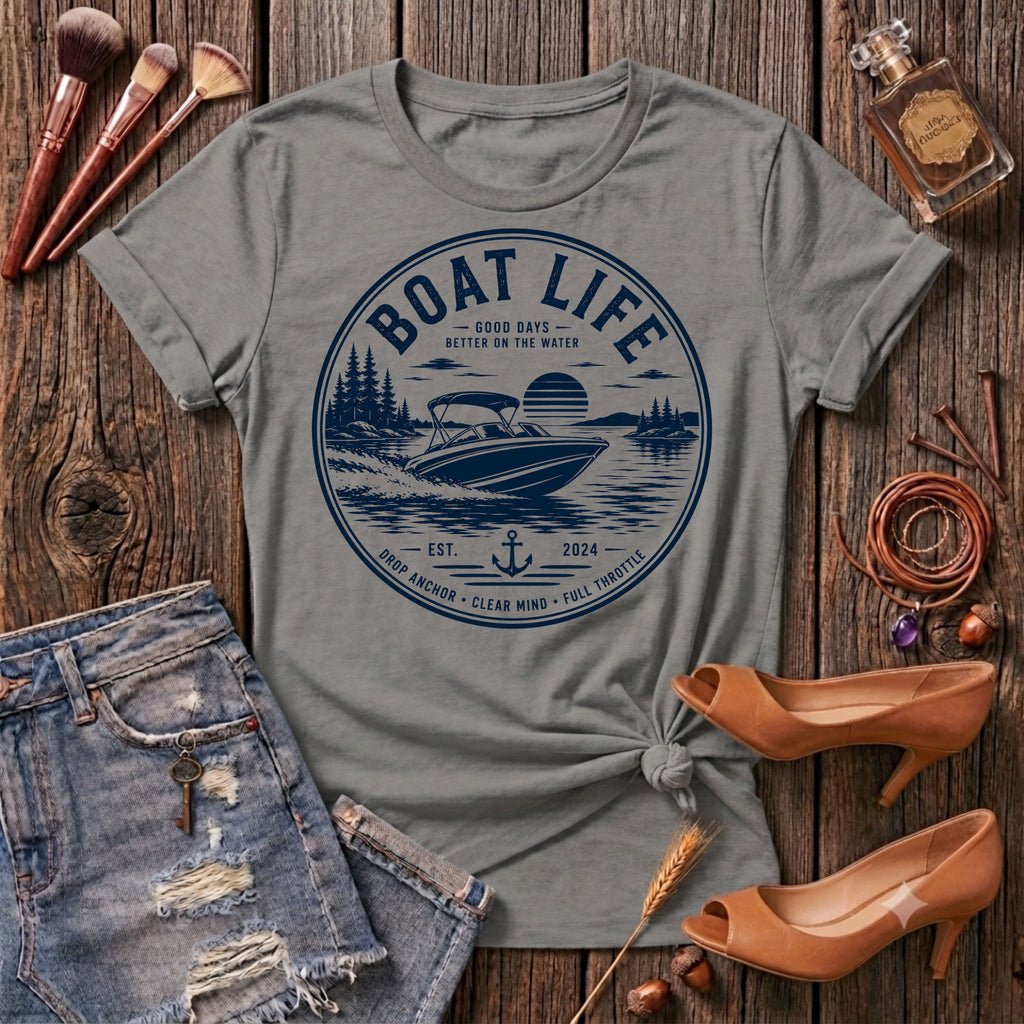 Boat Life Vintage T-Shirt