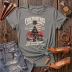 Firefighters_ Courage Through the Flames T-Shirt