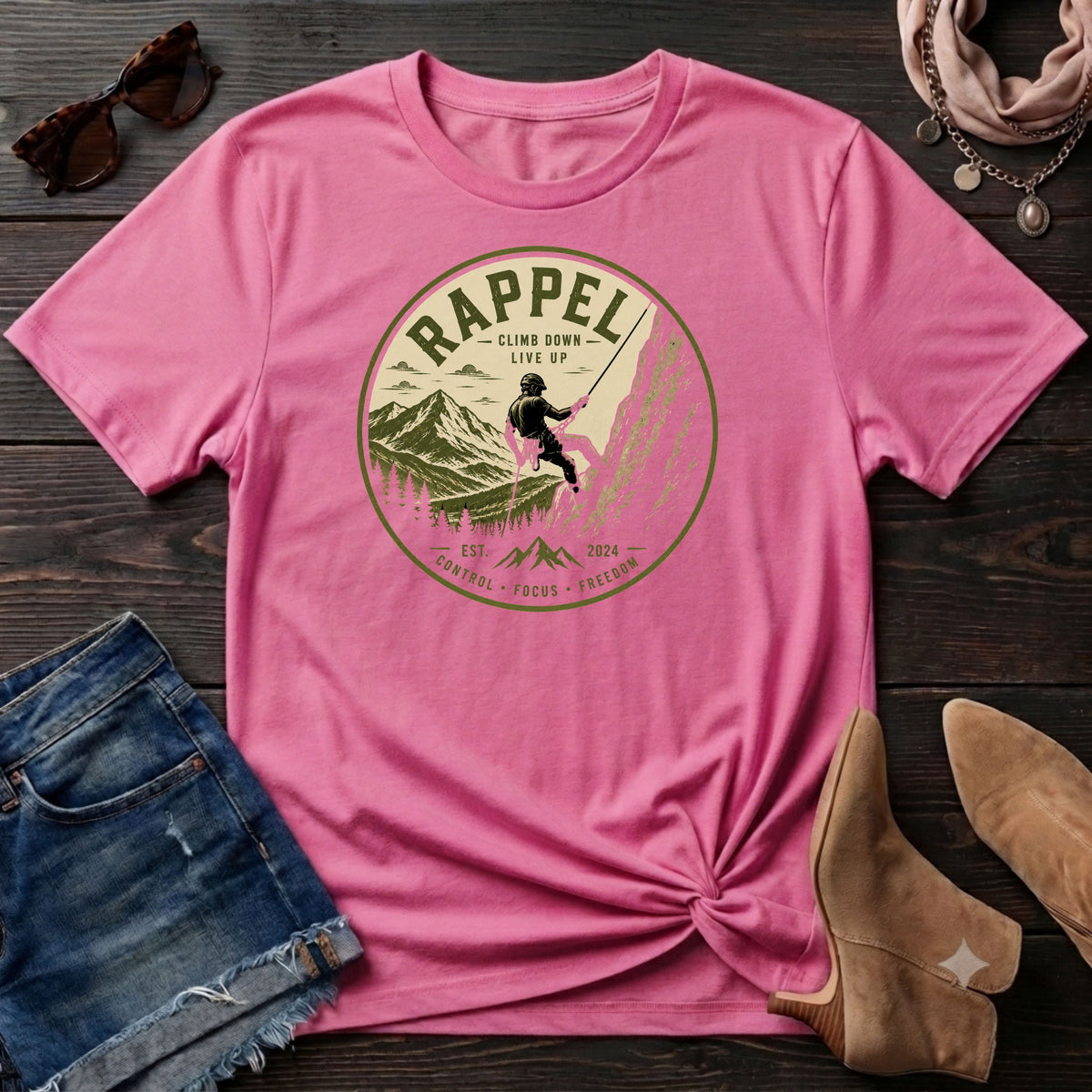 Rapple Climb Repelling T-Shirt