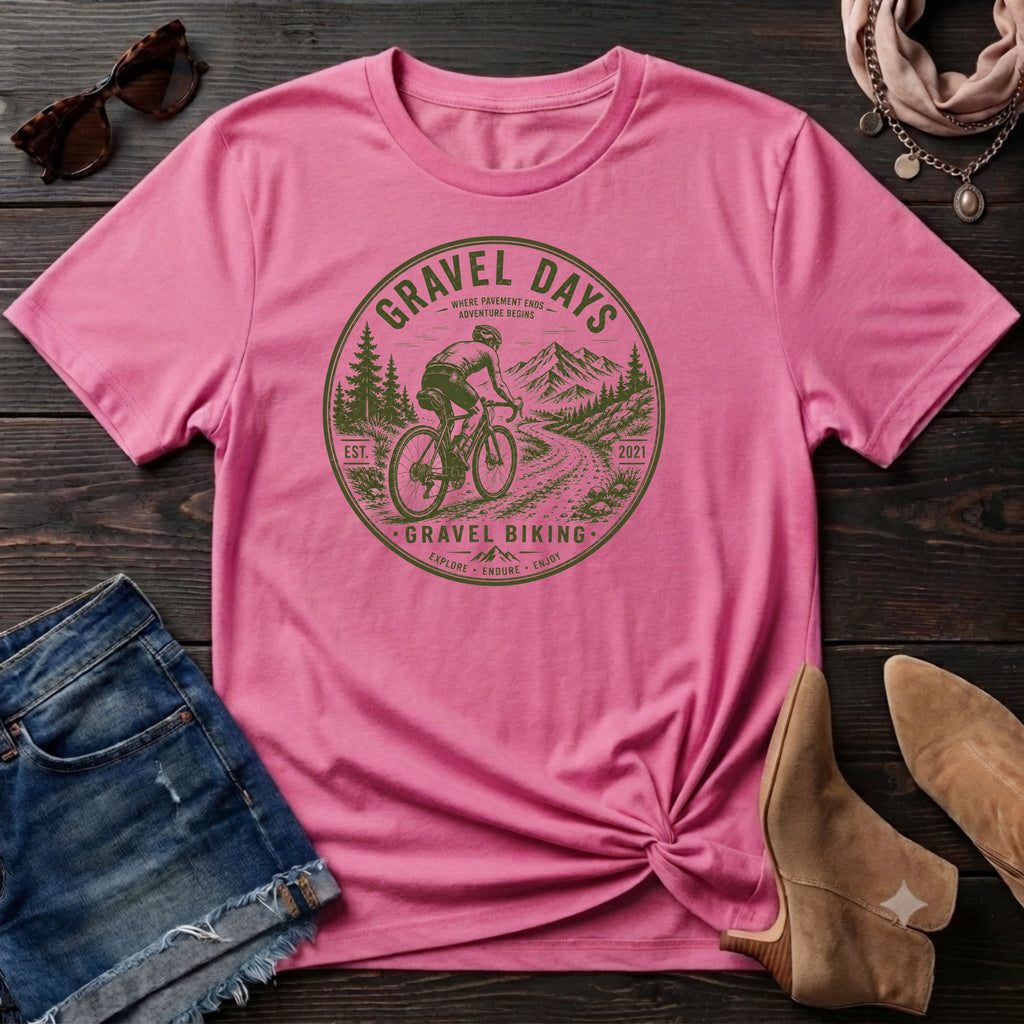 Gravel Biking T-Shirt