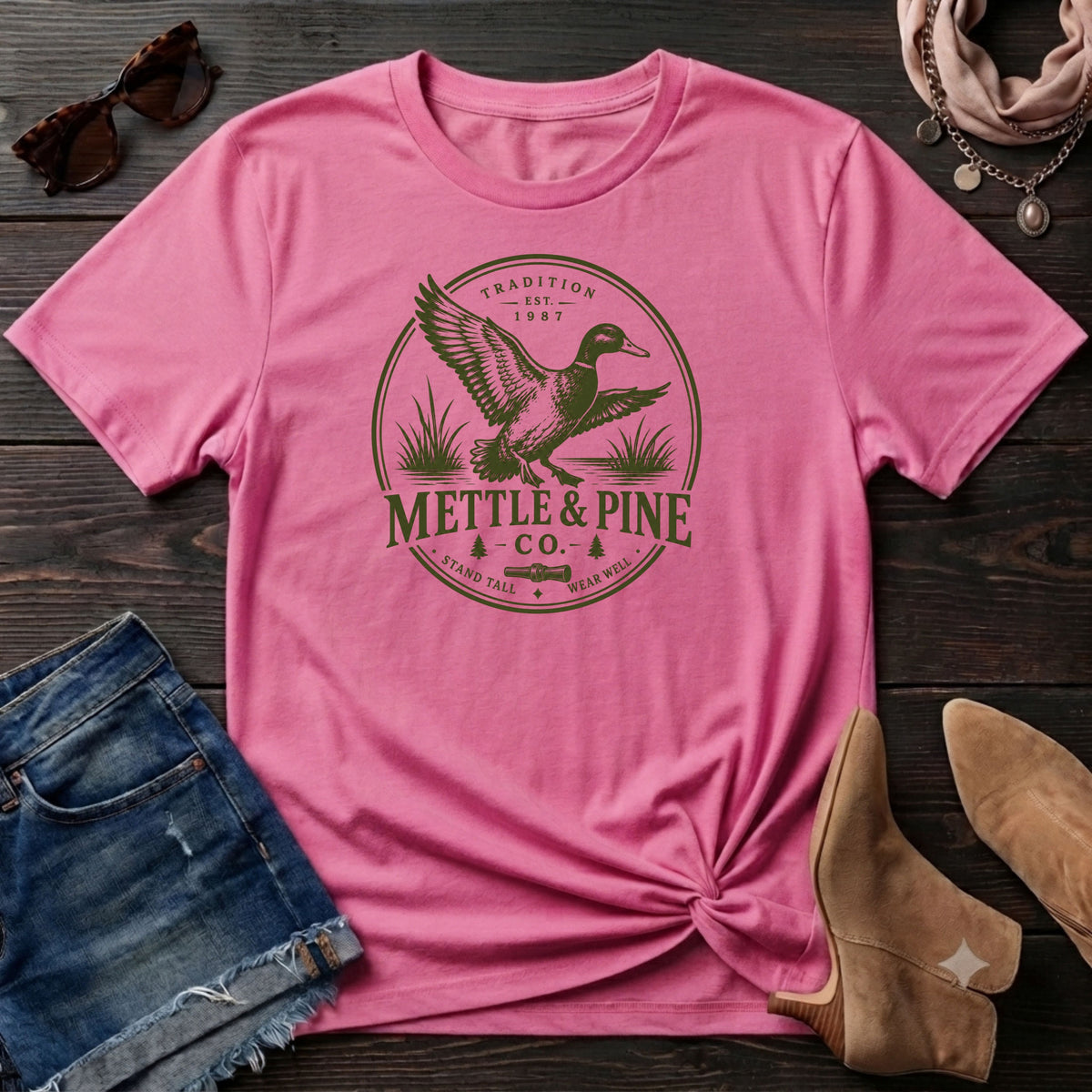 Mettle & Pine Co Duck Seal T-Shirt