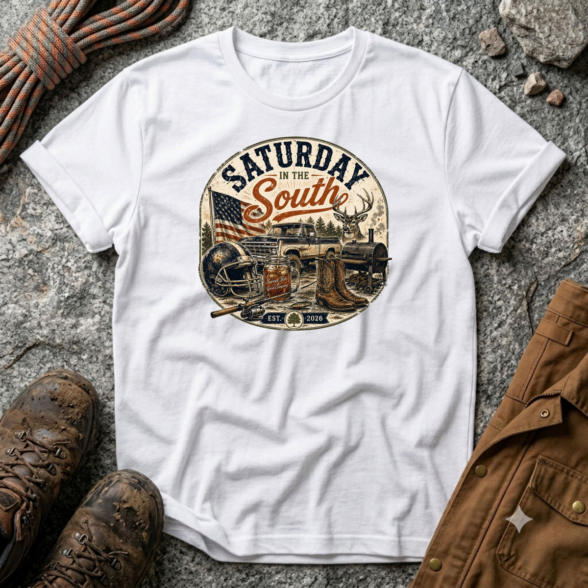 Saturday in the South vintage T-Shirt
